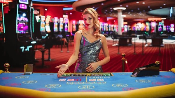 Antarmuka permainan Baccarat Tanpa Komisi yang responsif